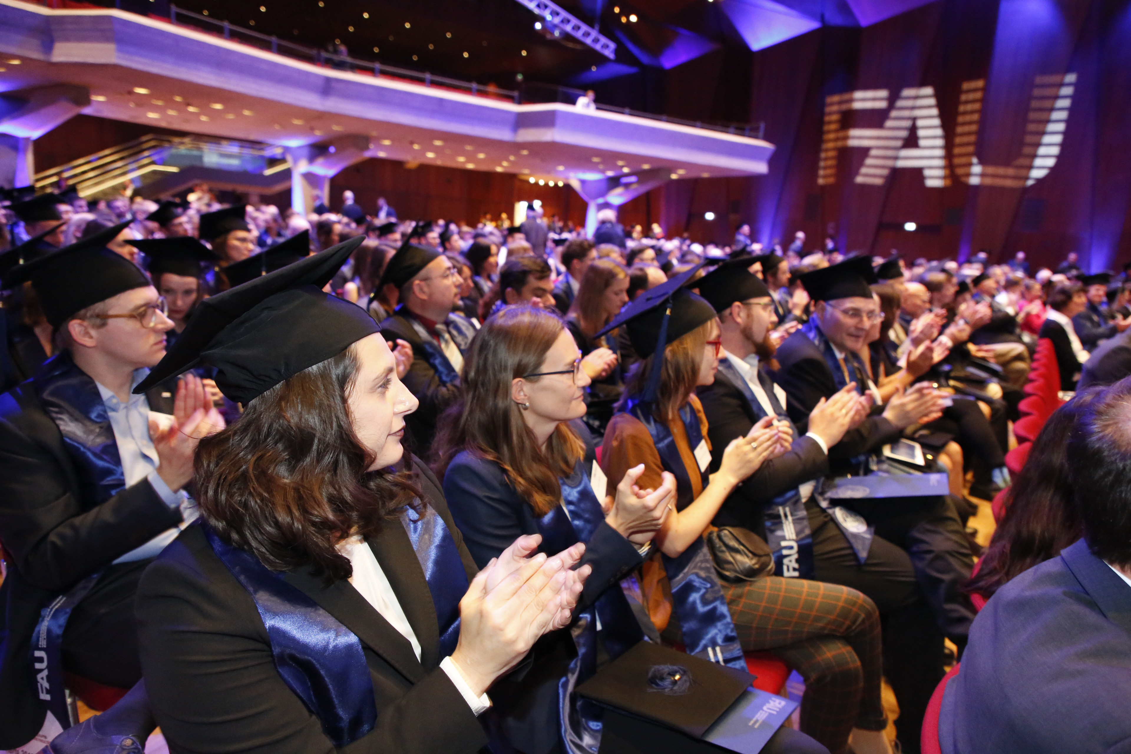 Graduation ceremony in recognition of doctoral candidates’ achievements